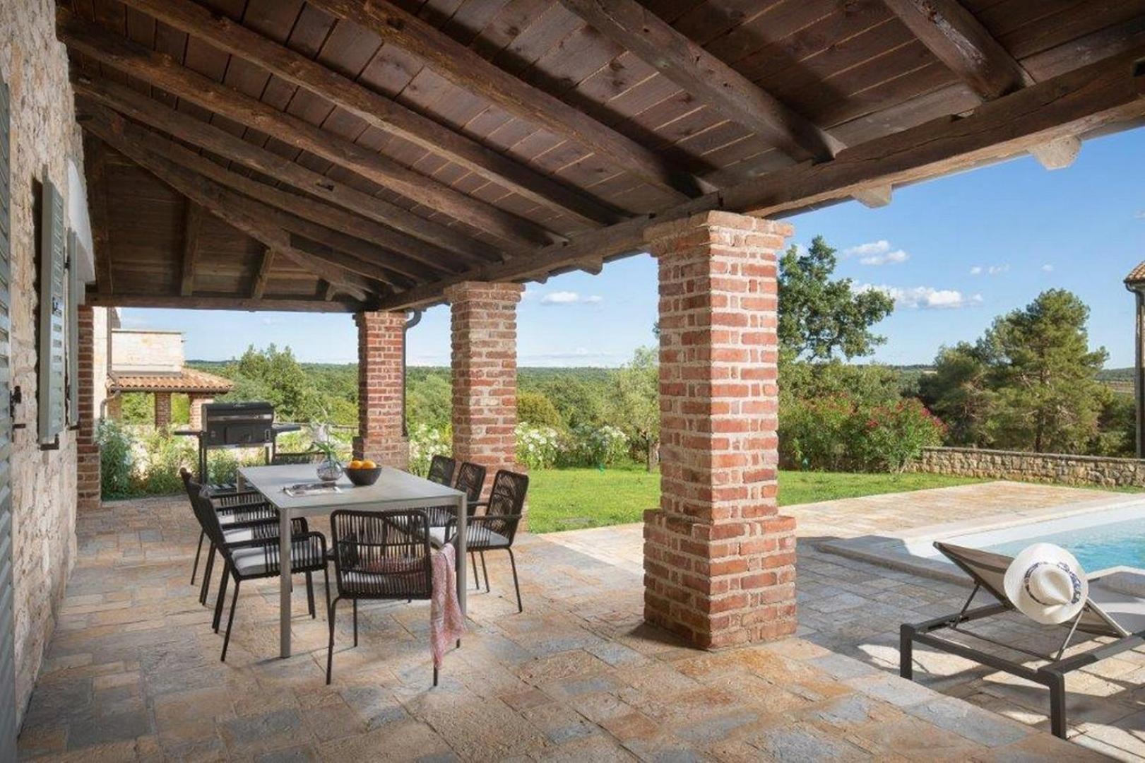 Rustic Villa Rubus & Sylbum With A Pool Sveti Lovreč Pazenatički Εξωτερικό φωτογραφία